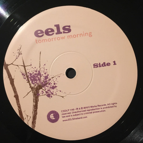 Image of Label Cover of LP - VG+/VG+ - EELS, Tomorrow Morning (e works; CSDLP1145, UK 2010, Gatefold, With 7"), ,  - 2525252E
