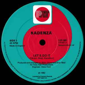 Image of Front Cover of 12" - /G+ - KADENZA, Let's Do It (PRT; 12P 261, UK 1983), Light marks across both sides with heavier ones on the B-side.,  - 3446247S