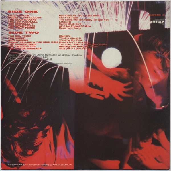 Image of Back Cover of LP - VG+/VG+ - VARIOUS, Gone 2 : Basement Walls (Antar; GONE 2, UK 1986, Inner), ,  - 2926175E