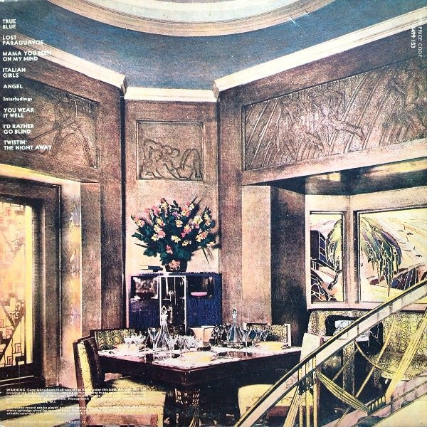 Image of Back Cover of LP - VG/VG - ROD STEWART, Never A Dull Moment (Mercury Black Labels With Copyright Control; 6499-153, UK 1972, Double Gatefold Sleeve), Strong VG,  - 3316074C