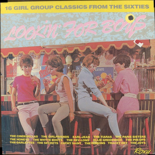 Image of Front Cover of LP - VG+/VG+ - VARIOUS, Lookin' For Boys (Roxy; XSLP102, UK , Released in mid to late 80s), ,  - 3725268E