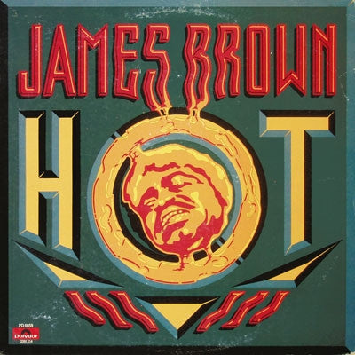 Image of Front Cover of 4845242S: LP - JAMES BROWN, Hot (Polydor; 2391 214, UK 1975)   VG/VG+