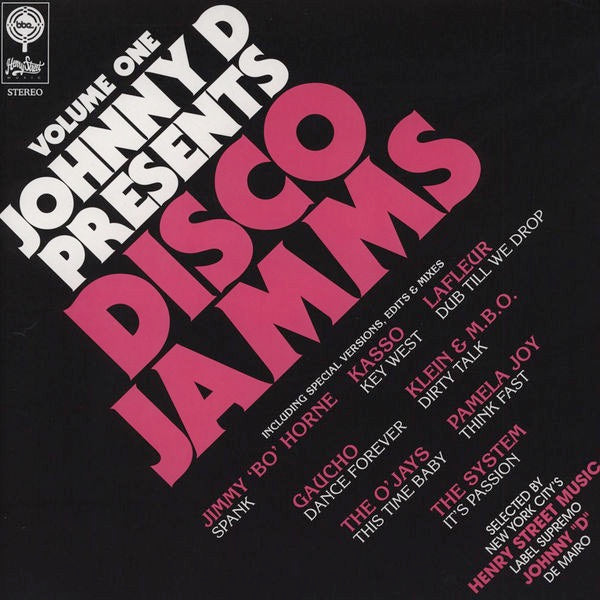 Image of Front Cover of 4314257C: 2x12" - VARIOUS, Johnny D Presents Disco Jamms Vol. 1 (BBE; BBE192CLP, UK 2011, Gatefold) Light marks to vinyl.  VG/G+