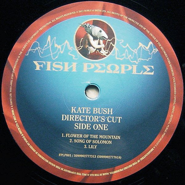 Image of Label Cover of 5024284E: 2xLP - KATE BUSH, Director's Cut (Fish People; FPLP001, UK 2011, Gatefold, Booklet)   EX/EX