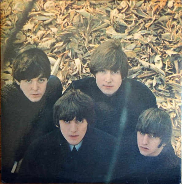 Image of Back Cover of LP - VG/VG - THE BEATLES, Beatles For Sale (Parlophone Silver/Black - 2 EMI Boxes; PCS3062, France 1974 Reissue, Gatefold, Made in France for UK Market), Sleeve Has Made In France Sticker On Rear. ,  - 4416011C