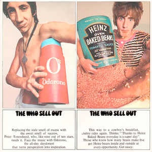 Image of Front Cover of LP - VG/G+ - THE WHO, Sell Out (Track; 613002, UK 1967, Laminated Sleeve, No Poster, Stereo), Fine wispy hairline marks, Decent sleeve, Creases to sleeve corners,  - 3816269C