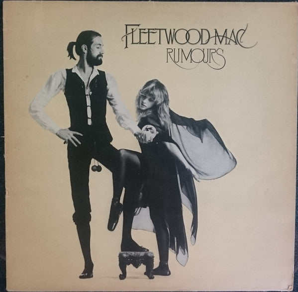 Image of Front Cover of LP - VG/G+ - FLEETWOOD MAC, Rumours (WB Burbank; K56344, UK 1977, Smooth Sleeve, Insert, NO Gothic Print On Rear Sleeve), Light edge and ring wear. Hairlines on disc. ,  - 3546150S