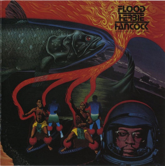 Image of Front Cover of 2334239E: CD - HERBIE HANCOCK, Flood (Sony; 4988009934198, Japan 1997, Obi included, Limited) still in plastic wrapping, jewel case has some light marks, disc is NM  EX/EX