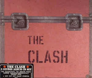 Image of Front Cover of 8xCD - VG+/VG+ - THE CLASH, 5 Studio Album CD Set (Columbia; 88883704782, UK 2013, Box Set, Inners & Stencil), ,  - 3416334C