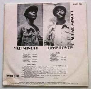 Image of Back Cover of LP - G/G+ - SUGAR MINOTT, Live Loving (Studio One (Yellow & Red label); PSOL 001, US 1980s Reissue), Lots of marks and scuffs, plays like a VG! SWOL. Sleeve shows a lot of wear. WOC.,  - 4445040S