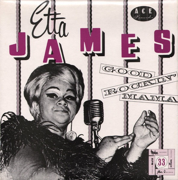 Image of Front Cover of 10" LP - VG/G+ - ETTA JAMES, Good Rockin' Mama (Ace; 10 CH 33, UK 1981 Reissue, Picture Sleeve), ,  - 3516314C