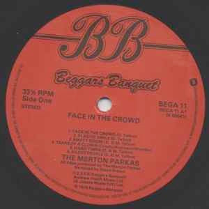 Image of Label Cover of LP - VG/VG - MERTON PARKAS, Face In The Crowd (Beggars Banquet; BEGA 11, UK 1979), ,  - 2026020E