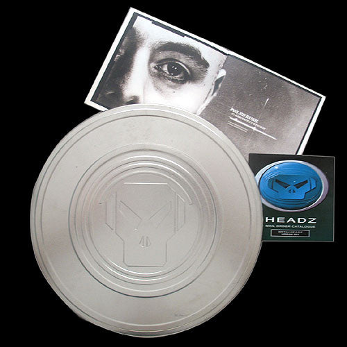 Image of Front Cover of 5xLP - VG+/VG - VARIOUS, Metalheadz Boxset (Metalheadz; METBOX001, UK 1997, Metal Tin, Booklet, Limited Edition), Strong VG has fogging from PVC storage and a few superficial hairline scratches. Tin has slight discolouring from age, but otherwise perfect. Booklet included,  - 1346195S