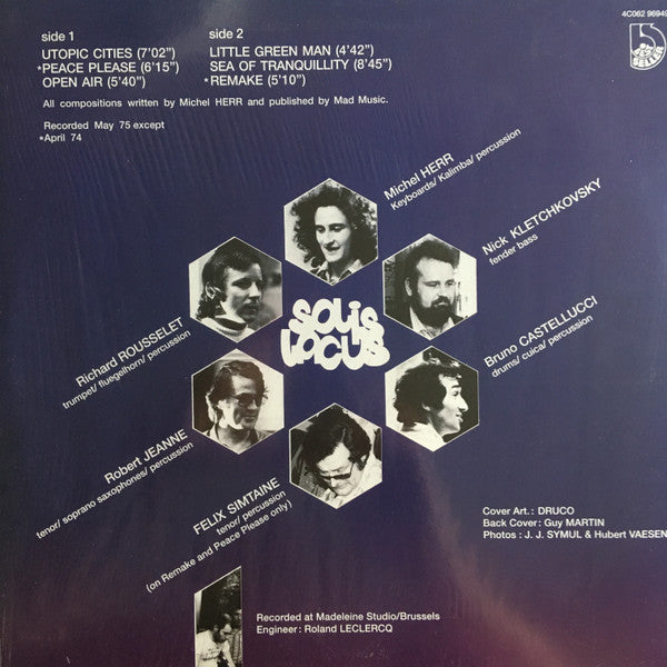 Image of Back Cover of LP - VG+/VG+ - SOLIS LACUS, Solis Lacus (Heavenly Sweetness; H*S064VL, France 2012, Booklet & Insert), One bumped corner, a few light hairlines.,  - 1726163E