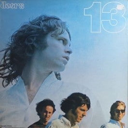 Image of Front Cover of 0914114C: LP - THE DOORS, 13 (Elektra Butterfly, w Logo on Rim; K42062, UK 1976 Reissue)   VG+/EX