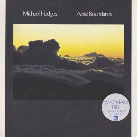Image of Front Cover of LP - EX/VG+ - MICHAEL HEDGES, Aerial Boundaries (A & M; 371 032-1, Germany 1984), ,  - 3926126E