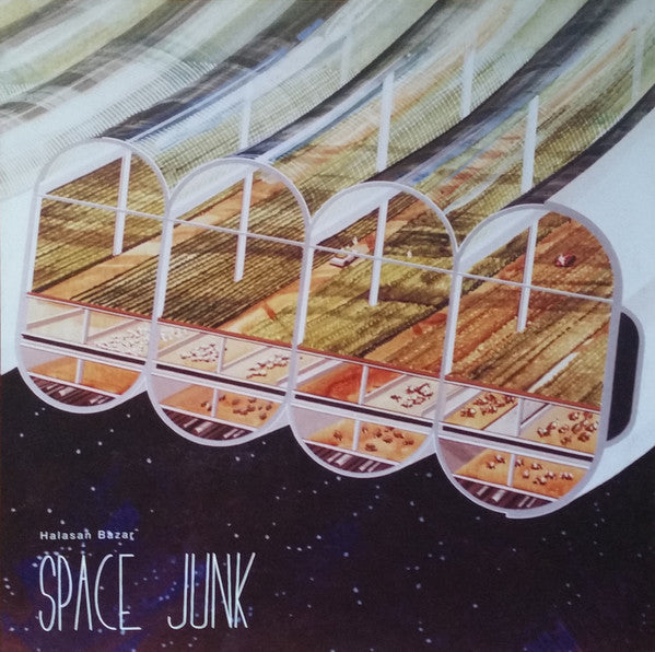 Image of Front Cover of LP - VG+/VG+ - HALASAN BAZAR, Space Junk (Crash Symbols; PBUH059, Denmark 2013, Insert), ,  - 3946260S