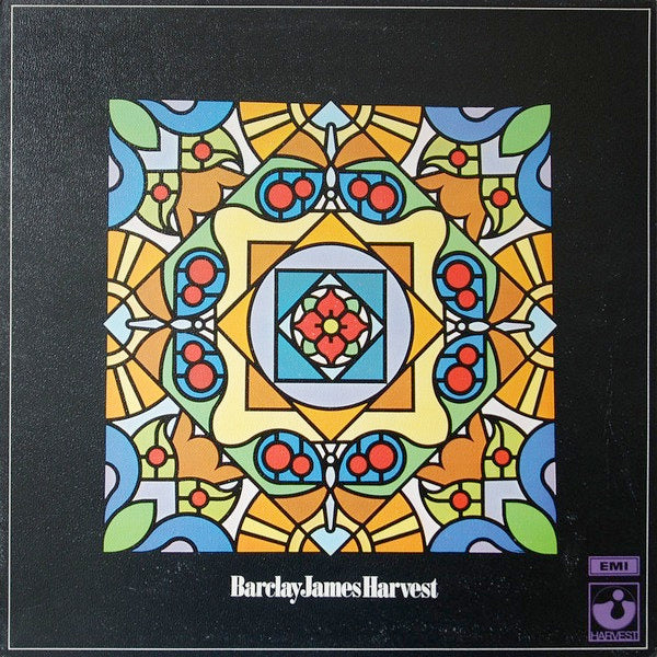 Image of Front Cover of 4414007C: LP - BARCLAY JAMES HARVEST, Barclay James Harvest (Harvest Green, Gramophone Co On Rim, No EMI Box, ; SHVL770, UK 1970, Textured Gatefold) Lots of little hairlines, Nothing deep, Spine and edge wear  VG/G+