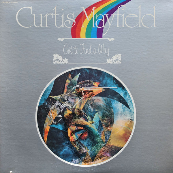 Image of Front Cover of LP - VG+/VG+ - CURTIS MAYFIELD, Got To Find A Way (Curtom; CRS 8604, US 1974, Picture Sleeve, Company Inner, Sonic Press), Small cut-out strip on sleeve. ,  - 3726126E