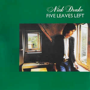Image of Front Cover of LP - NEW/NEW - NICK DRAKE, Five Leaves Left (Island; 3734756, UK 2013 Reissue, Gatefold, Inner, 180 Gram Vinyl), , It's little wonder why Drake felt frustrated at the lack of commercial success his music initially gathered, considering the help he had on his debut record. Besides fine production from Joe Boyd and assistance from folks like Fairport Convention's Richard Thompson and his unrelated bass counterpart from Pentangle, Danny Thompson, Drake also recruited school friend Rober