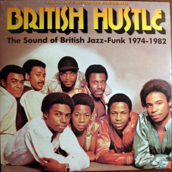 Image of Front Cover of 4514520C: 2xLP - VARIOUS, British Hustle - The Sound Of British Jazz-Funk 1974-1982 (Soul Jazz; SJRLP82, UK 2003, Picture Sleeve, 2 Inners) Some paper scuffs to discs - strong VG.  VG/VG