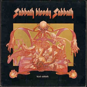 Image of Front Cover of LP - VG+/VG+ - BLACK SABBATH, Sabbath Bloody Sabbath (WWA Black & Silver; WWA 005, UK 1973, Gatefold, Inner), ,  - 3046171S