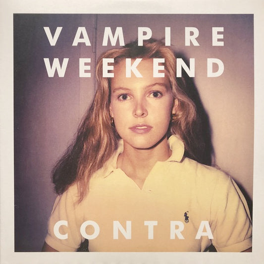 Image of Front Cover of LP - NEW/NEW - VAMPIRE WEEKEND, Contra (XL; XLLP429, UK 2015 Reissue, Poster), ,  - 1116284C