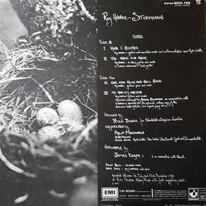 Image of Back Cover of LP - G+/VG - ROY HARPER, Stormcock (Harvest Green, Gramophone Co On Rim, EMI Box; SHVL 789, UK 1971 Reissue, Textured Gatefold Sleeve, No Inner, No Insert), Water And Sticker Damage To Sleeve, Ring Wear,  - 1326135E
