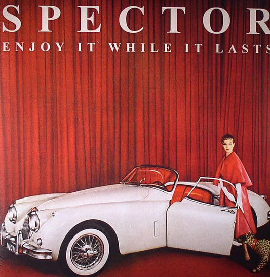 Image of Front Cover of 4644348S: LP - SPECTOR, Enjoy It While It Lasts (Fiction; SPECT07, UK 2012, Poster Insert, First pressing that ends with a locked groove)   VG+/VG+