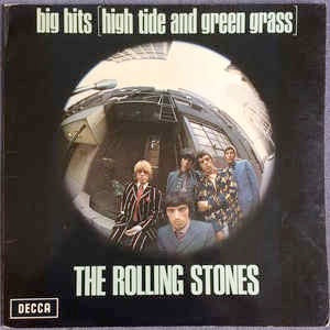 Image of Front Cover of LP - G+/G - THE ROLLING STONES, Big Hits (High Tide & Green Grass) (Decca Light Blue Unboxed; TXL101, UK 1966, Gatefold, Stapled In Booklet, Mono 1st Press), ,  - 1926022E