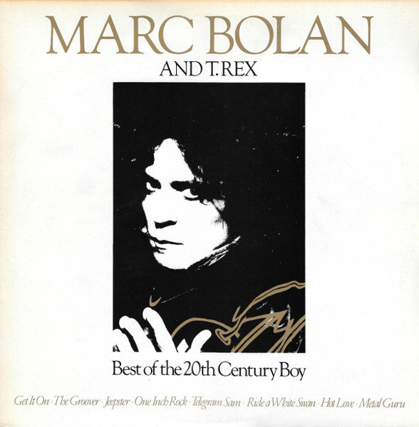 Image of Front Cover of 2xLP - VG/VG+ - MARC BOLAN AND T. REX, Best Of The 20th Century Boy (K-Tel; NE 1297, UK 1985, Gatefold), Promo stamp on backk of sleeve.,  - 3726023E