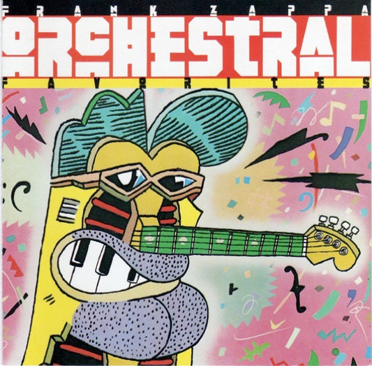 Image of Front Cover of 0316123C: LP - FRANK ZAPPA, Orchestral Favorites (DiscReet; K 59212, UK 1979)   VG/VG