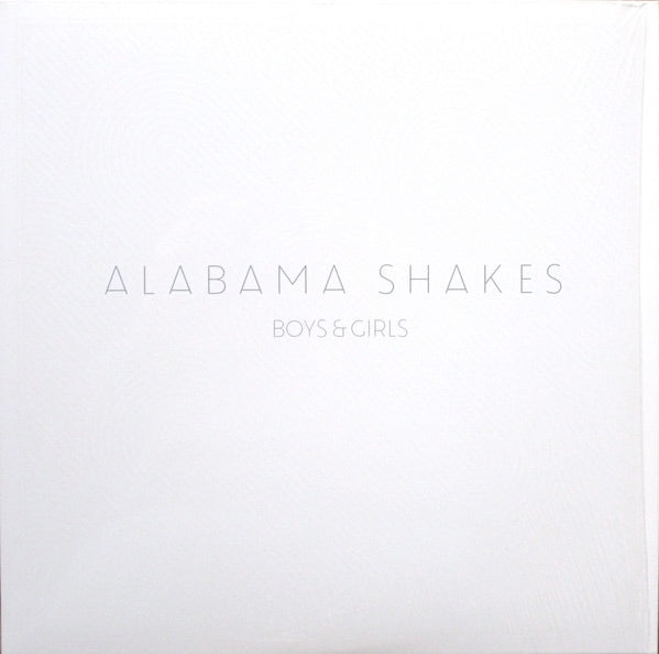 Image of Front Cover of LP - VG+/VG+ - ALABAMA SHAKES, Boys & Girls (Rough Trade; RTRADLP650, UK 2012, Inner, Bonus 7"), Still In Opened Shrinkwrap With Hype Sticker,  - 3526091E