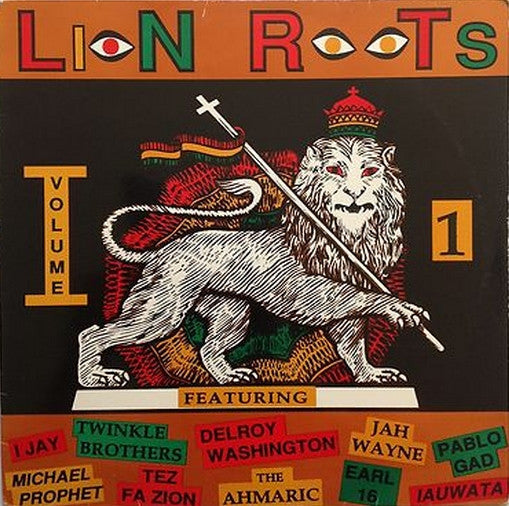 Image of Front Cover of LP - G+/VG - VARIOUS, Lion Roots Vol. 1 (Lion Inc.; LPLINC001, UK 1994, Picture Sleeve), WOL, WOS.,  - 4426105E