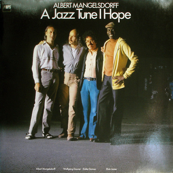 Image of Front Cover of LP - VG/VG+ - ALBERT MANGELSDORFF, Jazz Tune I Hope (MPS; 0068.212, Germany 1979), A few light hairlines only. ,  - 0626008E