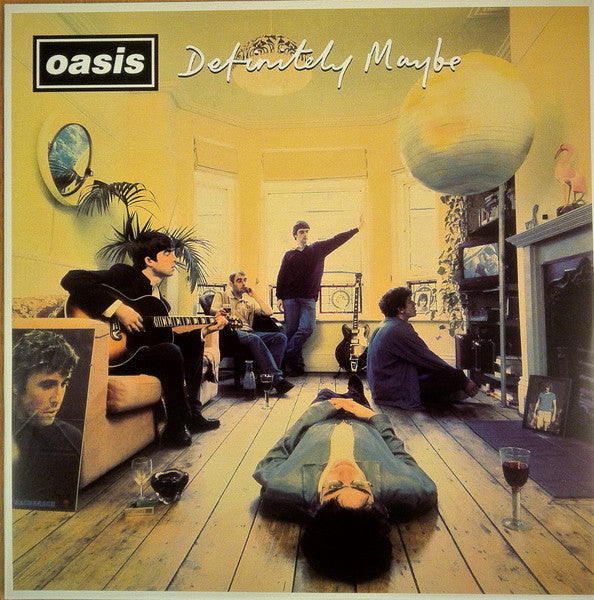 Image of Front Cover of 2xLP - NEW/NEW - OASIS, Definitely Maybe (Big Brother; RKIDLP70, Europe Reissue, Gatefold, 180 Gram Black Vinyl.), , Definitely Maybe is the debut studio album by English rock band Oasis, released by Creation Records on 29 August 1994. It features all five original members and was an immediate commercial and critical success in the UK and US. It went straight to number one in the UK Albums Chart and was certified 8 platinum by the BPI for sales of over 2.4 million units. It helped to