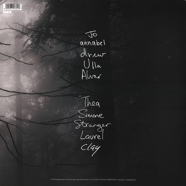 Image of Back Cover of LP - VG+/EX - GOLDFRAPP, Tales Of Us (Mute; STUMM356, UK 2013, Gatefold, Inner & Insert, Poster, With CD), Seal opened instore, still in hype stickered shrinkwrap. Creasing and indents to sleeve.,  - 3426172E