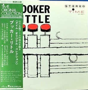 Image of Front Cover of 4614031C: LP - BOOKER LITTLE, Booker Little (Time Records; ULS-1802-V, Japan 1975 Reissue, Insert, No Obi) Light marks to vinyl. Early ring wear to sleeve.  VG/VG