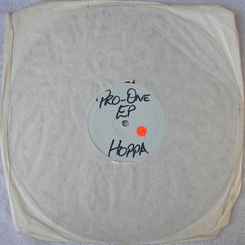 Image of Back Cover of 12" - /G+ - HOPA & BAY B KANE, Pro-One EP (Pro-One; PRONE17T, UK 1993, Plain Sleeve), Feelable mark on disc. ,  - 2746242S