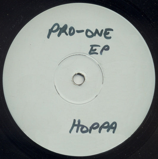 Image of Front Cover of 12" - /G+ - HOPA & BAY B KANE, Pro-One EP (Pro-One; PRONE17T, UK 1993, Plain Sleeve), Feelable mark on disc. ,  - 2746242S