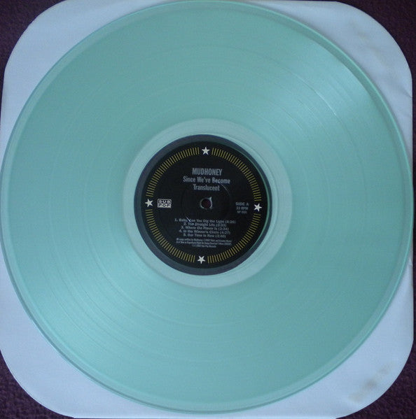 Image of Label Cover of LP - EX/EX - MUDHONEY, Since We've Become Translucent (Sub Pop; SP555, US 2002, Gatefold, Clear Vinyl), ,  - 1046171S