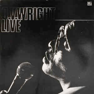 Image of Front Cover of LP - VG+/VG - O.V. WRIGHT, Live (Hi; HI UK LP 426, UK 1989), Light Marks only.,  - 1616398C
