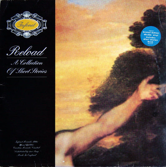 Image of Front Cover of 3624139E: 2xLP - RELOAD (MARK PRITCHARD & TOM MIDDLETON), A Collection Of Short Stories (Infonet; inf 4 lp , UK 1993, Picture Sleeve, Booklet) Water Damage To Sleeve  G+/VG