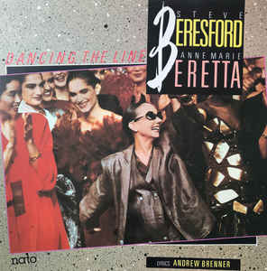 Image of Front Cover of LP - VG/VG - STEVE BERESFORD & ANNE MARIE BERETTA, Dancing The Line (nato; nato 565, France 1985, Gatefold, Inner), Very minor warp, DNAP.,  - 1116260C