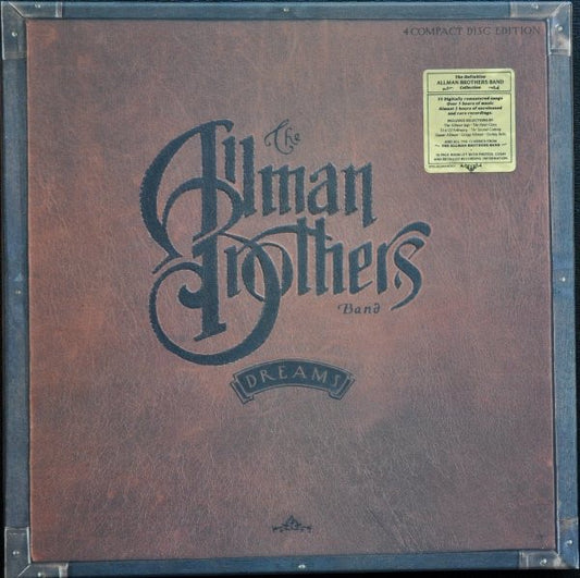 Image of Front Cover of 4xCD - VG+/EX - THE ALLMAN BROTHERS BAND, Dreams (Polydor; 839 417-2, US Reissue, Box Set, Booklet, PMDC), One corner of box split.,  - 1916025C