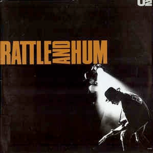 Image of Front Cover of 2xLP - VG/G+ - U2, Rattle And Hum (Island Records; U27, UK 1988, Gatefold, 2 Inners), Hairlines across both discs.,  - 3746214S