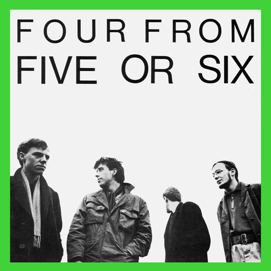 Image of Front Cover of 12" - VG+/VG+ - FIVE OR SIX, Four From (Cherry Red; 12 Cherry 45, UK 1982, Picture Sleeve), Strong VG+, Sleeve Slightly Dirty,  - 2326133E