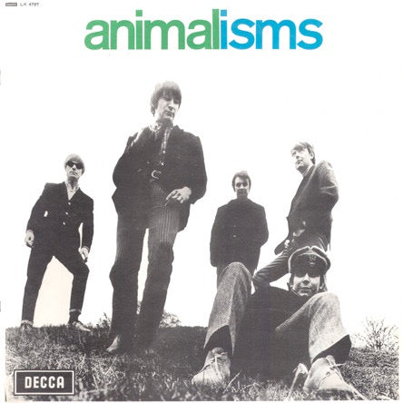 Image of Front Cover of 5144119S: LP - THE ANIMALS, Animalisms (Decca Red Unboxed; LK 4797, UK 1966, Flipback Sleeve, Mono) Sleeve is sturdy and intact with edge and ring wear. Disc is visually a G but plays almost like a VG with some surface noise. Sounds great.  G+/G