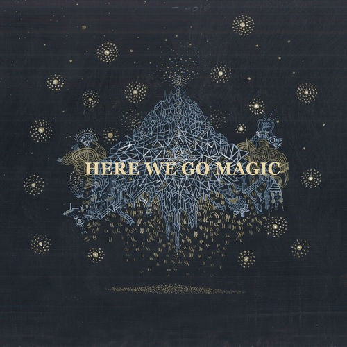 Image of Front Cover of 4714017C: LP - HERE WE GO MAGIC, Here We Go Magic (Western Vinyl; WEST057LP, US 2009) Still In Stickered Shrinkwrap.  VG+/VG+