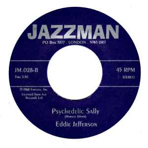Image of Back Cover of 7" - /EX - MARK MURPHY/EDDIE JEFFERSON, Why Don't You Do Right/Psychedelic Sally (Jazzman; JM.028, UK 2004 Reissue), ,  - 2956061S